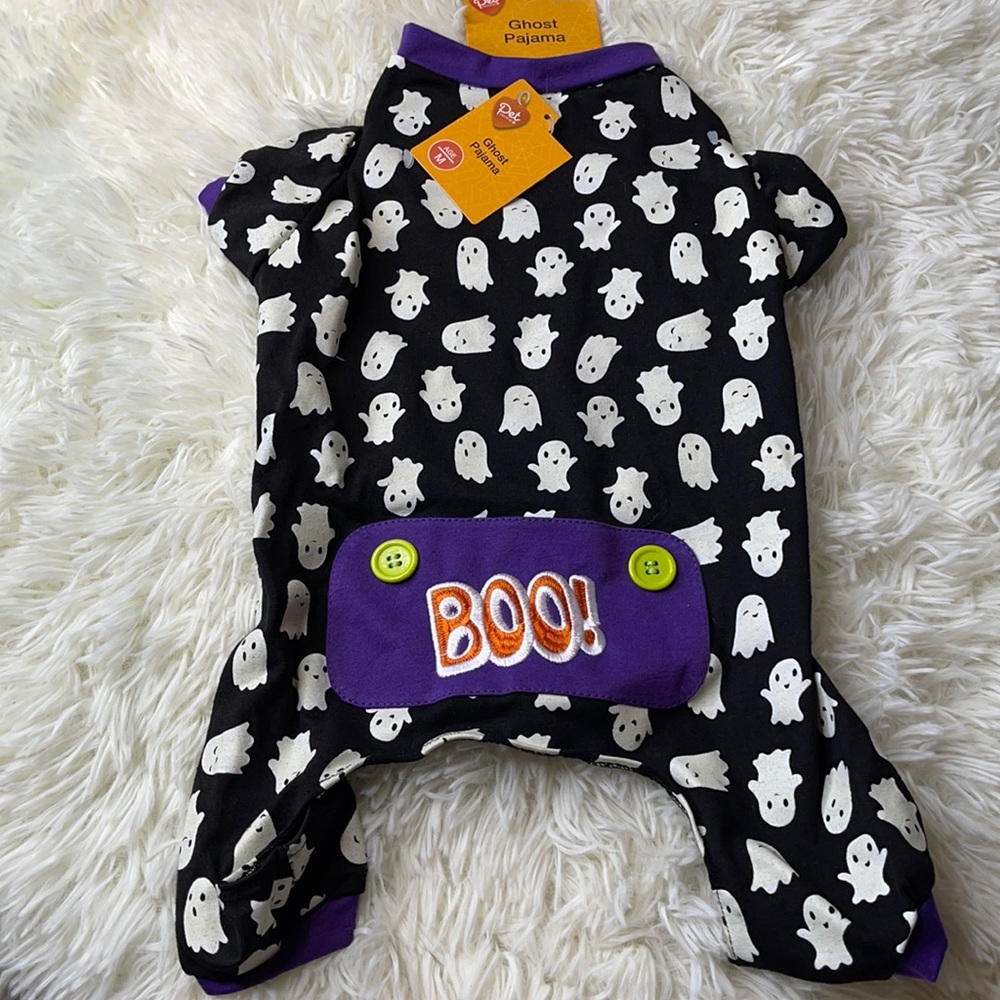 New! Pet Central Halloween Ghost Pajama